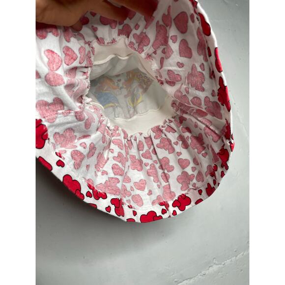 Vintage Disney Mickey Minnie Mouse Love Hearts Dress Tunic 2T - Picture 7 of 8